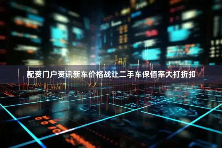 配资门户资讯新车价格战让二手车保值率大打折扣